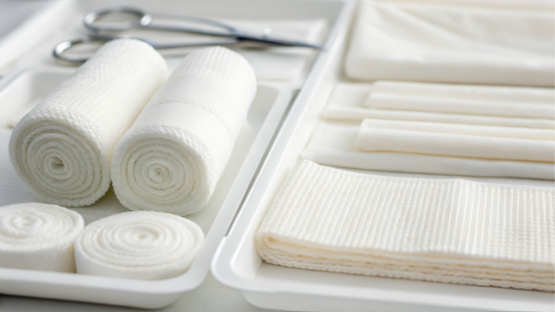 Sterile medical supplies used in skin grafts and substitutes for wounds